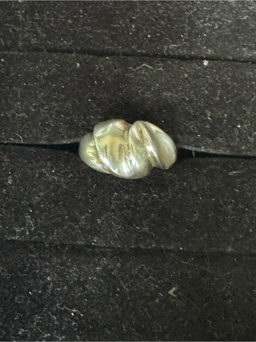 Sterling Silver Twisted Dome Ring